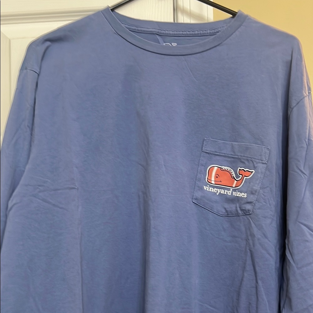 Vineyard Vines Blue Long Sleeve Tee